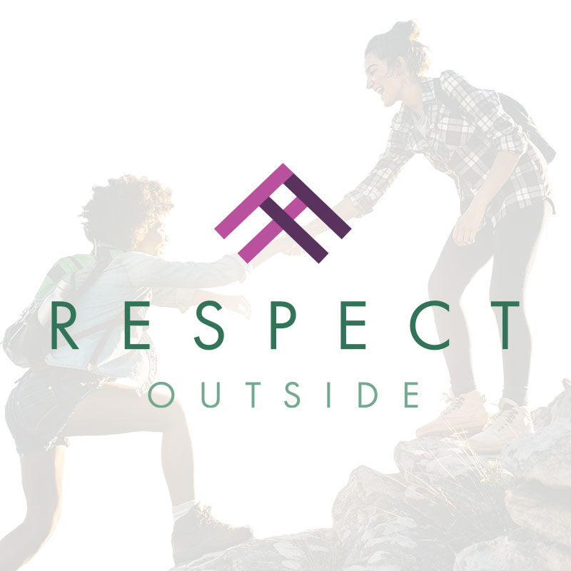 Respect Outside logo and brand identity