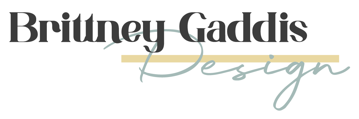 Brittney Gaddis Design logo