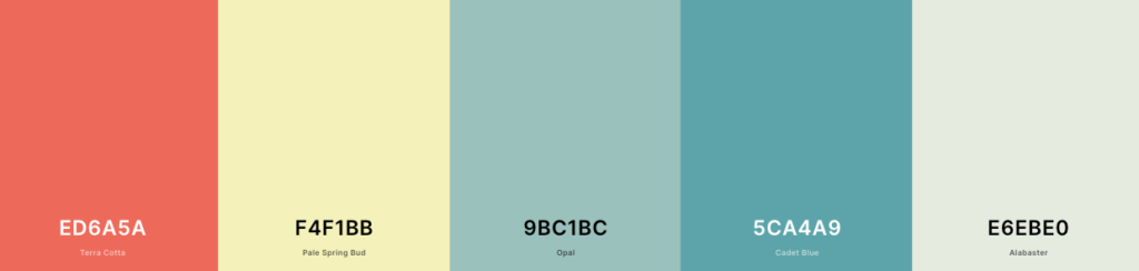 Color palette example