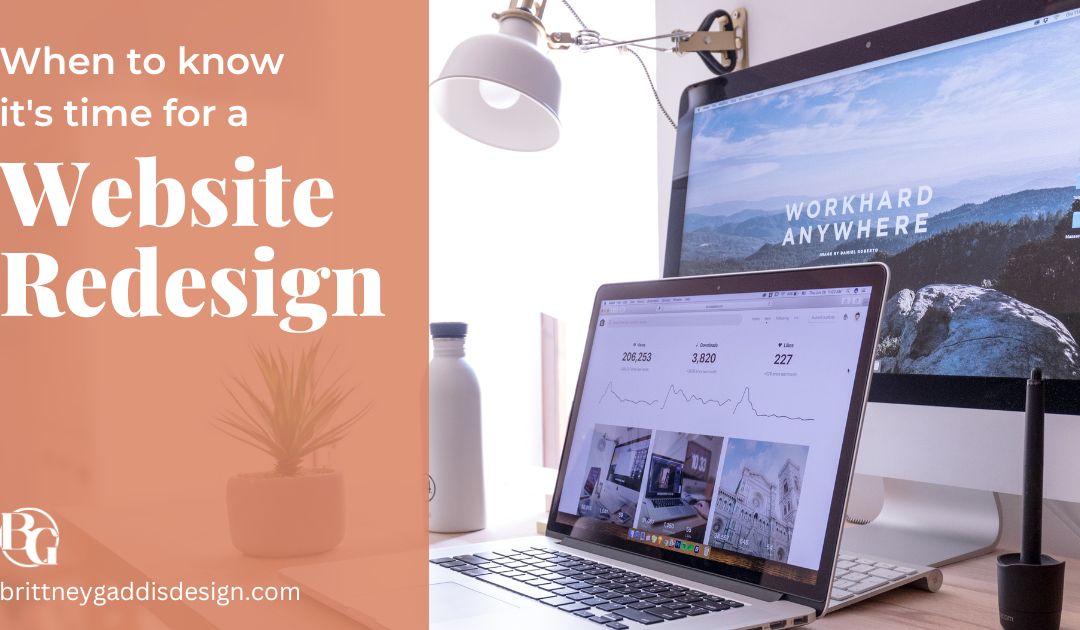 When to Know It’s Time for a Website Redesign for Your Business