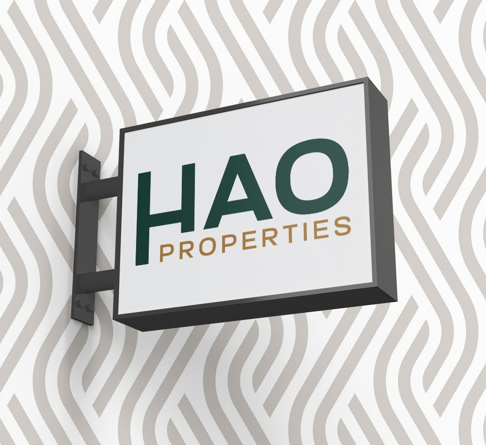 HAO Properties logo design in Owensboro, KY
