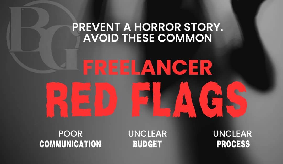 Freelancer red flags blog featured image