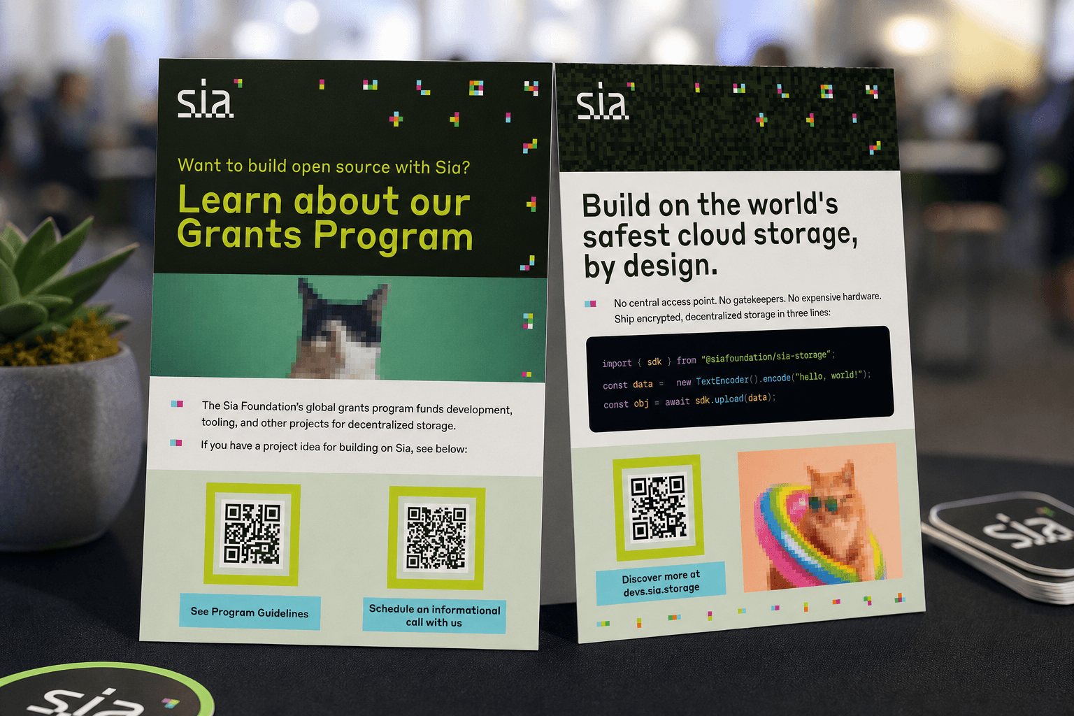 Sia Program card