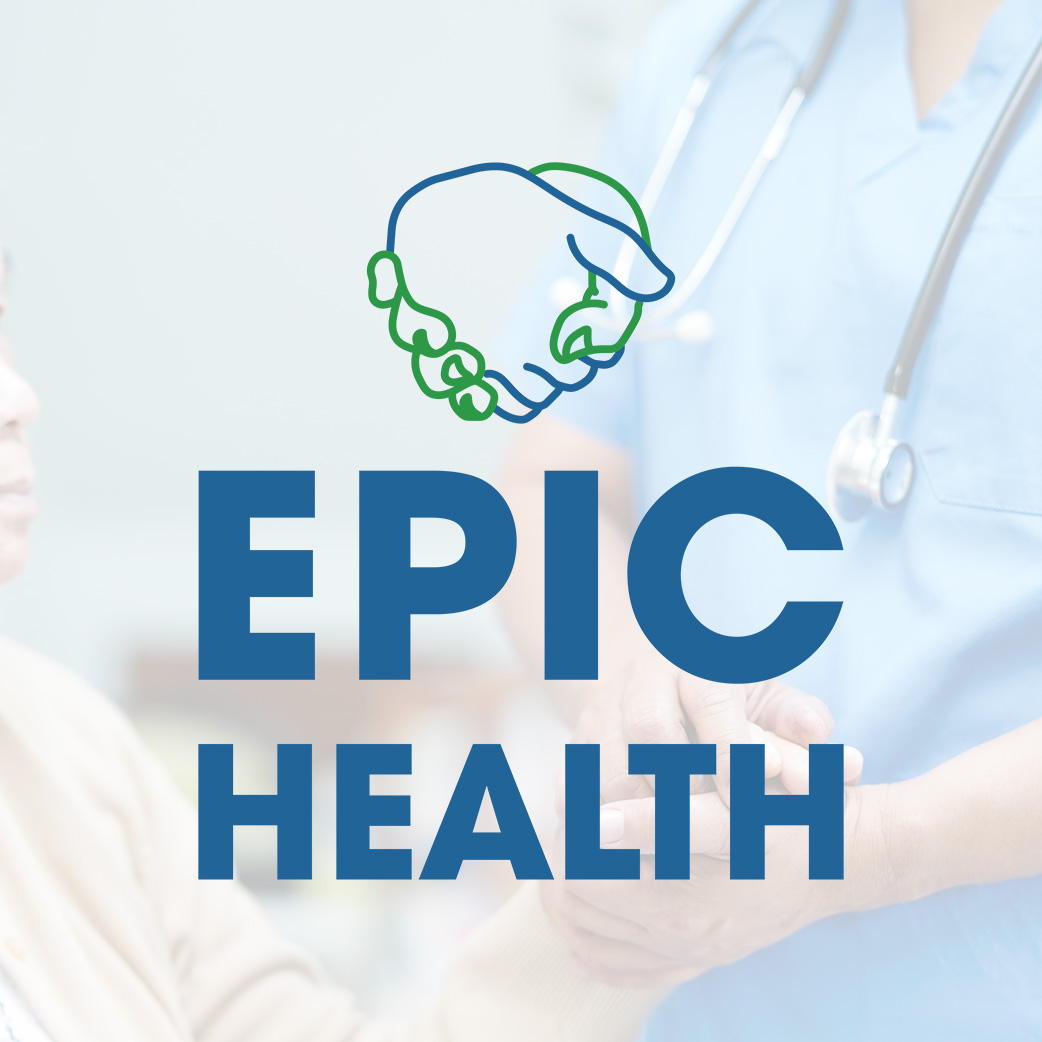 EPIC Health logo by brittney gaddis design in owensboro KY